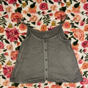 American Eagle women’s grey tank top